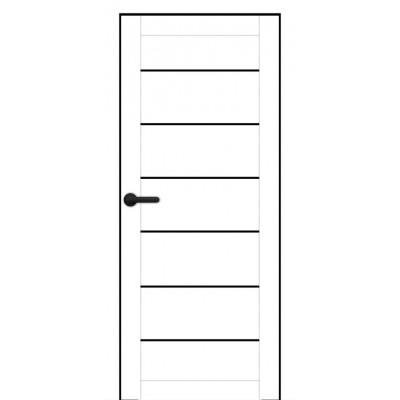 Міжкімнатні Двері PL-PP-08 BLK Portalino ПВХ плівка-0