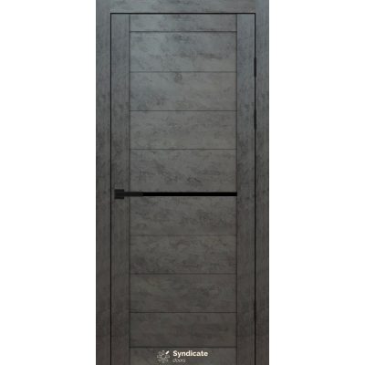 Межкомнатные Двери SD-PVC-129 BLK Syndicate ПВХ плёнка-2