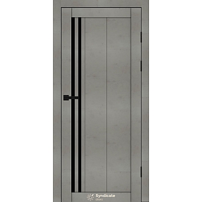 Межкомнатные Двери SD-PVC-136 BLK Syndicate ПВХ плёнка-4
