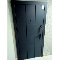 Входные Двери Премиум Вертикаль-АК 2 цвета "Qdoors"