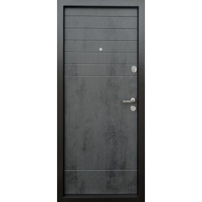Вхідні Двері Еталон Стелла бетон темний "Qdoors"-1