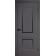 Межкомнатные Двери Греция BLK SUPER MATE Europe Doors ПВХ плёнка-3-thumb