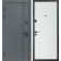 Входные Двери B-434 (квадро) Модель 172 Антрацит/Белый матовый гладкий Булат-9-thumb