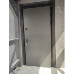 Вхідні Двері COTTAGE 703/237 Metallic Grey/Вулична Vinorit Булат