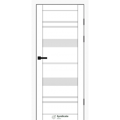 Межкомнатные Двери SD-PVC-104 белый Syndicate ПВХ плёнка-0