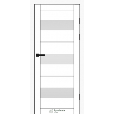 Міжкімнатні Двері SD-PVC-105 білий Syndicate ПВХ плівка-0