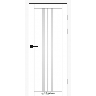 Міжкімнатні Двері SD-PVC-107 білий Syndicate ПВХ плівка-0
