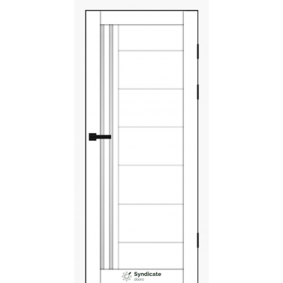Межкомнатные Двери SD-PVC-114 белый Syndicate ПВХ плёнка-0