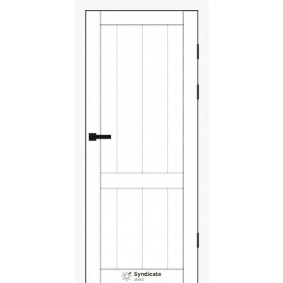 Міжкімнатні Двері SD-PVC-116 білий Syndicate ПВХ плівка-0