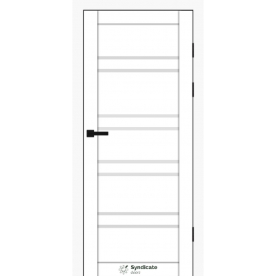 Міжкімнатні Двері SD-PVC-118 білий Syndicate ПВХ плівка-0