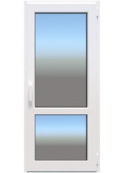 Металлопластиковые двери REHAU EURO 60 поворотно-откидное 800 x 2000 мм