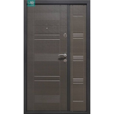 Вхідні Двері БЦ-Горизонт (1200) Венге сірий горизонт Міністерство Дверей-1