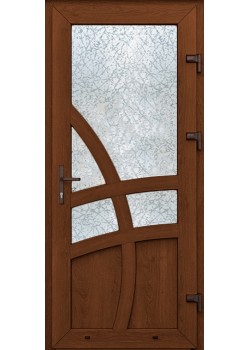 Металлопластиковые двери WDS Одинарные Модель 15