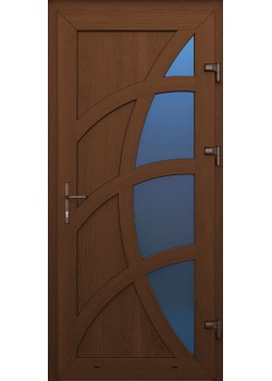 Металлопластиковые двери WDS Одинарные Модель 19