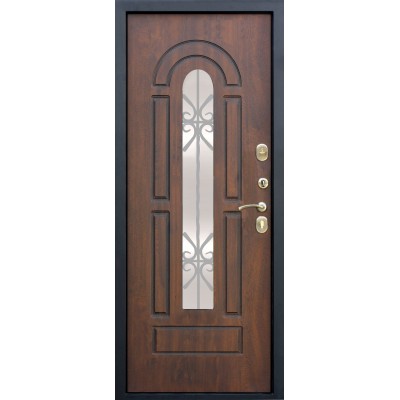 Вхідні Двері Віконт 95мм Vinorit Грецький горіх/Грецький горіх Таримус-1
