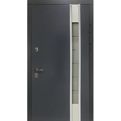 Вхідні Двері 22-13 Thermo Steel Термопласт-0