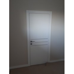 Міжкімнатні Двері Prima 3G ПГ білий мат Rodos Краска