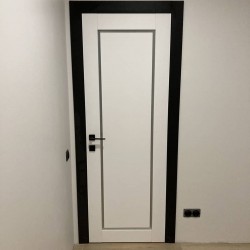 Межкомнатные Двери Porto 2 ПГ белый мат "Rodos" Краска