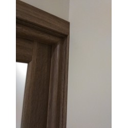 Міжкімнатні Двері SV-01 сатин білий Korfad ПВХ плівка