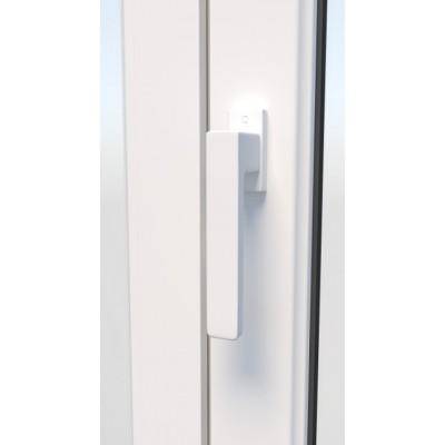 Металопластикові двері WDS 5S полуторні з поворотно-відкидною створкою 1200 x 2200 мм-4