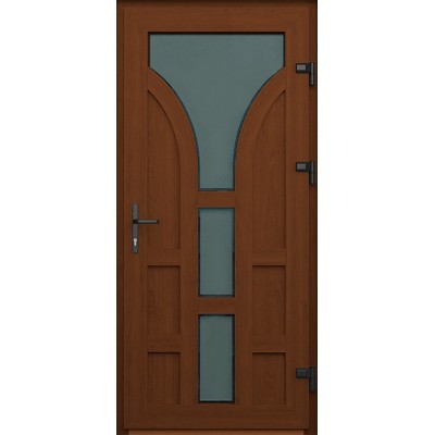 Металопластикові двері WDS Одинарні Модель 25-0