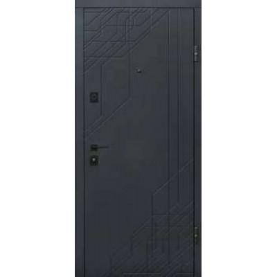 Вхідні Двері ПО-260 Q Антрацит/білий мат Міністерство Дверей-0