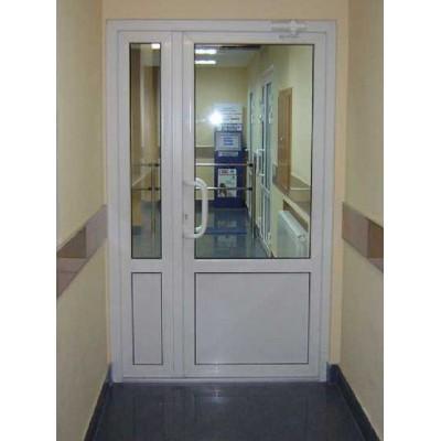 Металопластикові двері WDS 5S полуторні з поворотно-відкидною створкою 1200 x 2200 мм-9