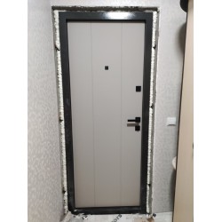 Вхідні Двері УЛЬТРА (квадро) Kale 535 Бетон антрацит / Бетон сніжний Булат