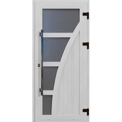 Металопластикові двері WDS Одинарні Модель 320-0