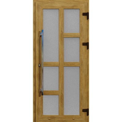 Металопластикові двері WDS Одинарні Модель 326-0