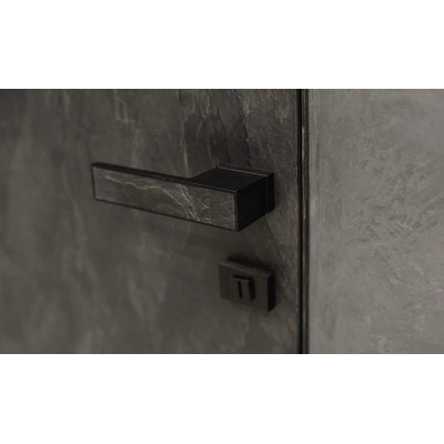Межкомнатные Двери Danapris Скрытого монтажа 45 профиль с черным обкладом Под покраску-3