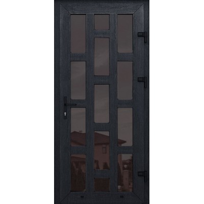 Металопластикові двері WDS Одинарні Модель 46-0
