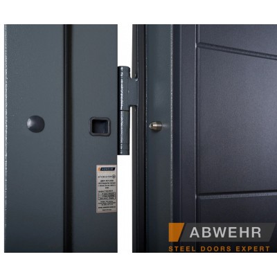 Вхідні Двері 478 UFO GOLD COTAGE1 (KT1 з терморозривом) Abwehr-9