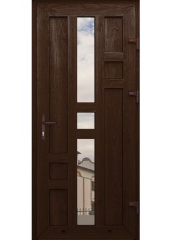 Металопластикові двері WDS Одинарні Модель 50