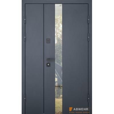 Вхідні Двері Defender (KTM) 506 Nordi Glass RAL 7021Т 1200 Abwehr-0