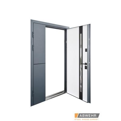 Вхідні Двері Defender (KTM) 506 Nordi Glass RAL 7021Т 1200 Abwehr-2