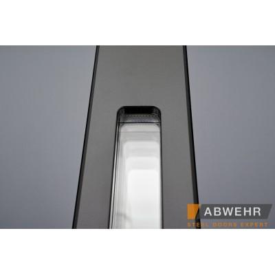 Вхідні Двері Defender (KTM) 506 Nordi Glass RAL 7021Т 1200 Abwehr-8