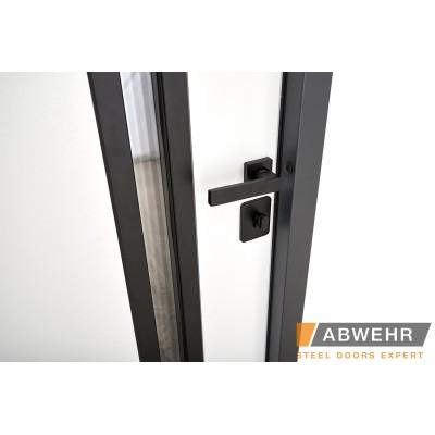 Вхідні Двері Defender (KTM) 506 Nordi Glass RAL 7021Т 1200 Abwehr-4