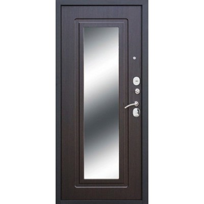 Вхідні Двері Гарда 65мм Царське дзеркало Муар/Венге Таримус-1