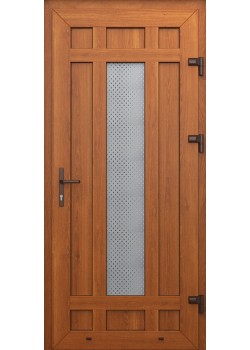 Металопластикові двері WDS Одинарні Модель 53