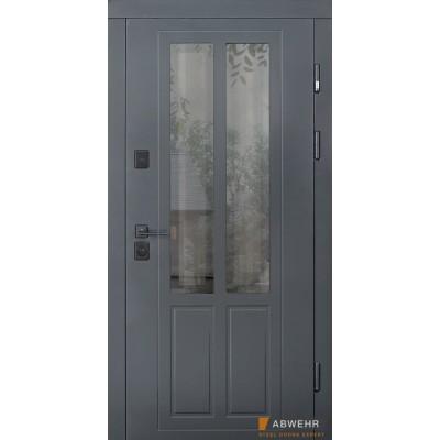 Вхідні Двері COTAGE (KT1 з терморозривом) Vinorit 552 Country NeoGlass Abwehr-0