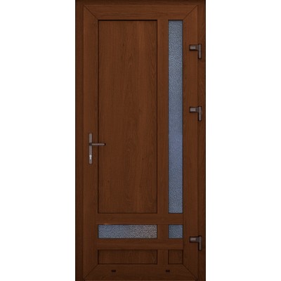 Металопластикові двері WDS Одинарні Модель 56-0