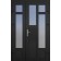 Металлопластиковые двери WDS Полуторные Модель 66-3-thumb
