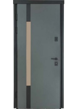 Двері COTTAGE 705/431 Metalic Grey/Вулична Vinorit Булат