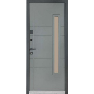 Вхідні Двері COTTAGE 705/431 Metalic Grey/Вулична Vinorit Булат-2