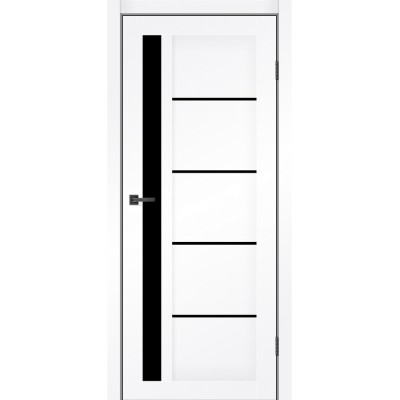 Міжкімнатні Двері ALABAMA BLK білий матовий MSDoors ПВХ плівка-0