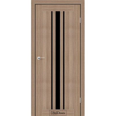 Межкомнатные Межкомнатная дверь в сборе с коробкой и фурнитурой ARIZONA BLK "StilDoors" ПВХ плёнка-1