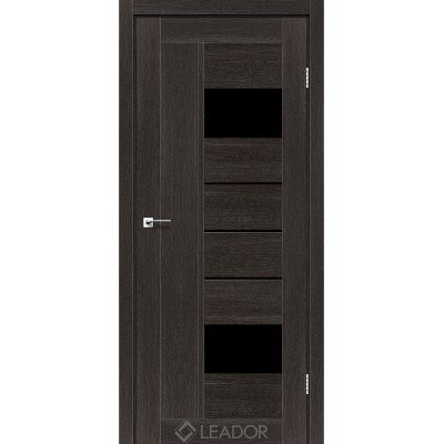 Міжкімнатні Двері Como BLK Leador ПВХ плівка-1