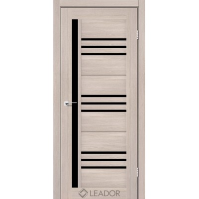 Міжкімнатні Двері Compania BLK монблан Leador ПВХ плівка-0