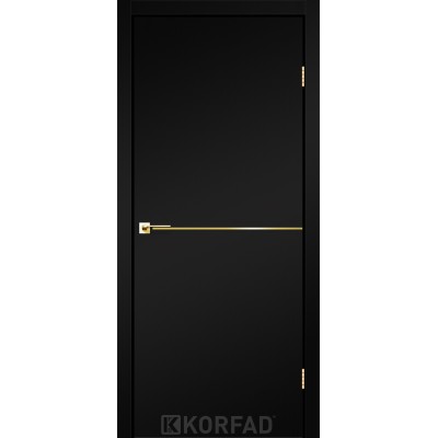 Межкомнатные Двери DLP-01 SUPER Pet gold Korfad ПВХ плёнка-2